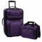 U.S. Traveler U.S. Traveler Rio 2-Piece Carry-On Luggage Set