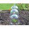 VICTORIAN GLASS BELL JAR CLOCHES – SET OF 3