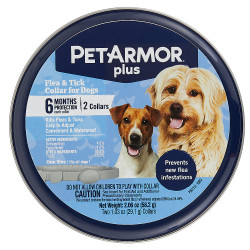 PetArmor® Plus Flea & Tick Collar for Dogs - 2 Count