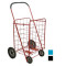 Large Shopping Cart with Rubber Wheels
