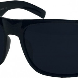 XL Men's Big Wide Frame Black Sunglasses - Extra Large Square 148mm