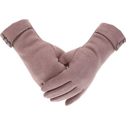 Tomily Womens Touch Screen Phone Fleece Windproof Gloves Winter Warm Wear