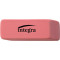 Integra Pink Pencil Eraser Pink - Lead Pencil - 2" Width x 0.8" Height x 0.4" Depth x - 1 / Each - Soft, Pliable, Latex-free