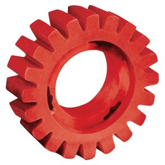 DYNABRADE DYB 92255 Red-Tred™ Eraser Wheel